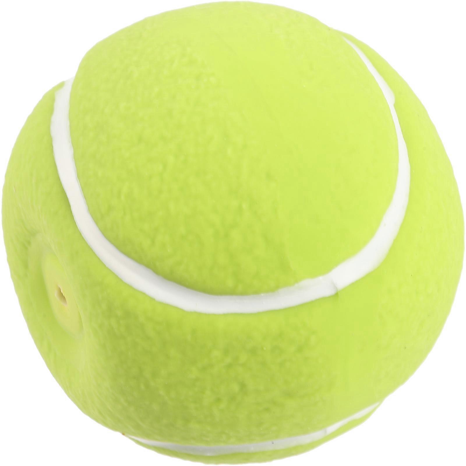 Rubber Squeaky Dog Toy for Interactive Play Lightweight and Compact Light Green