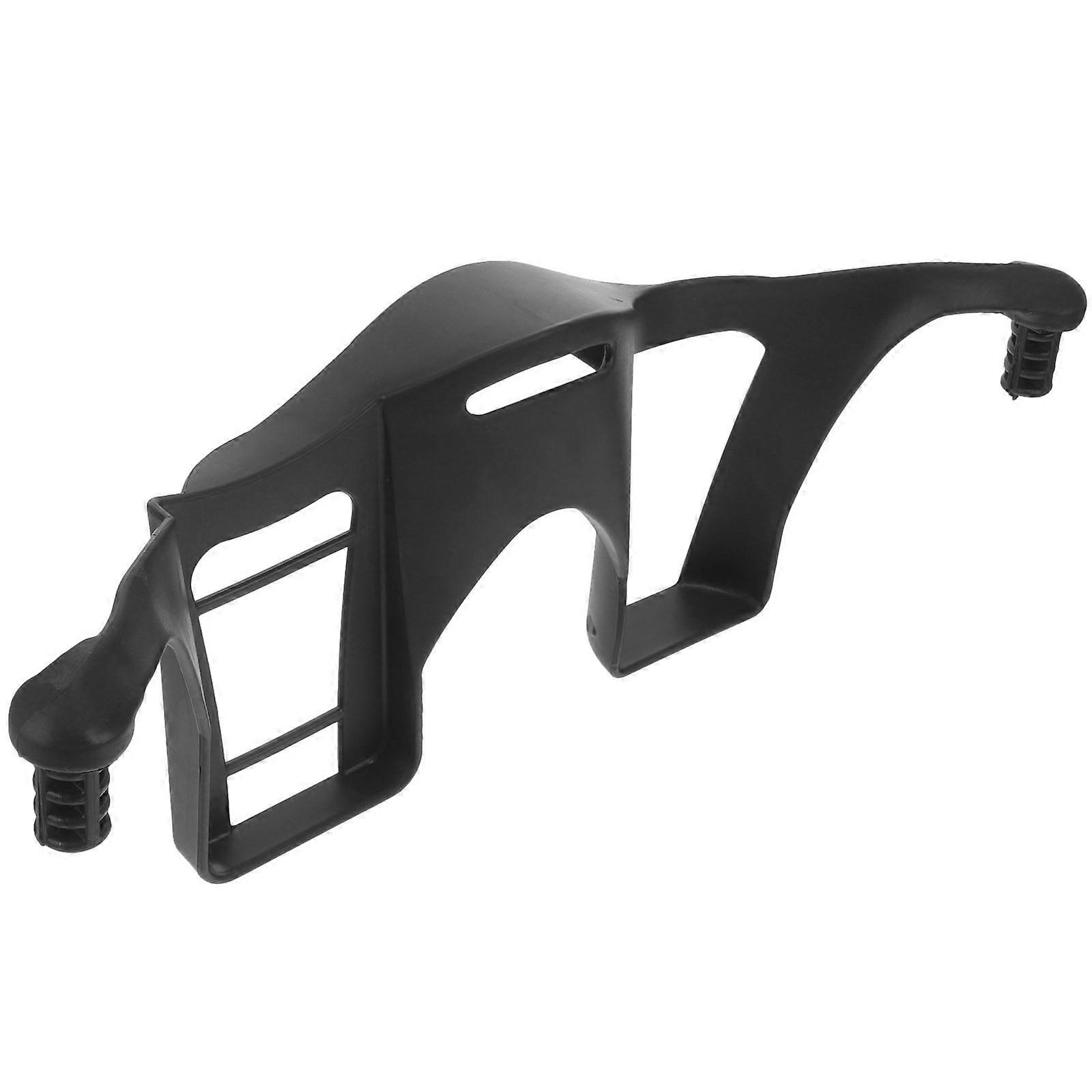Black Plastic Bike Water Bottle Holder and Mobile Phone Shelf for Storage 1 Piece