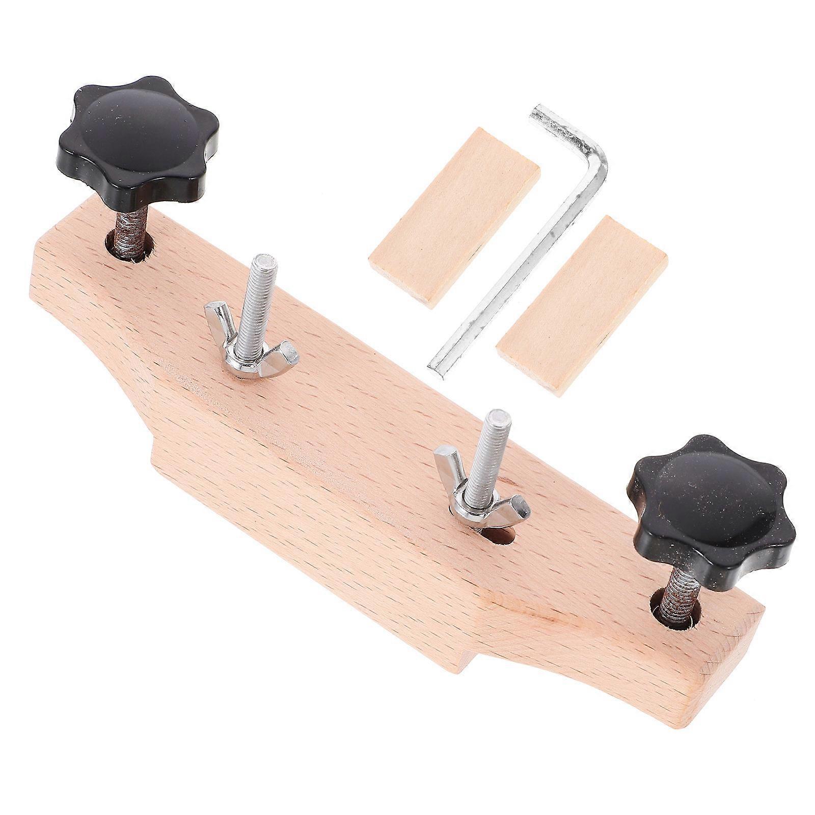 1 Set Guitar Bridge Clamp Acoustic Guitar Fixture Bridge Clip Guitar Repair Tool