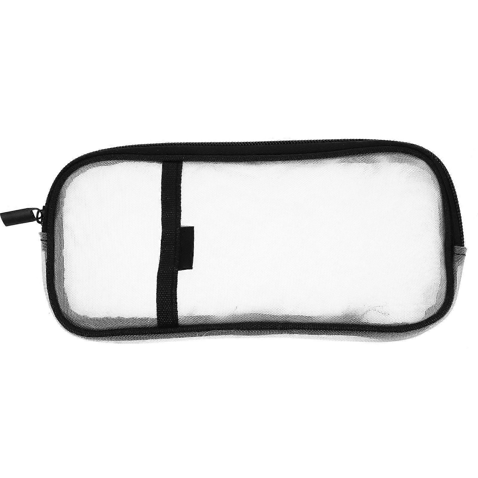 Pencil Makeup Bag Pencil Case Rectangular Shape For Office Workers 9.3X4.3X0.7in 1Pack