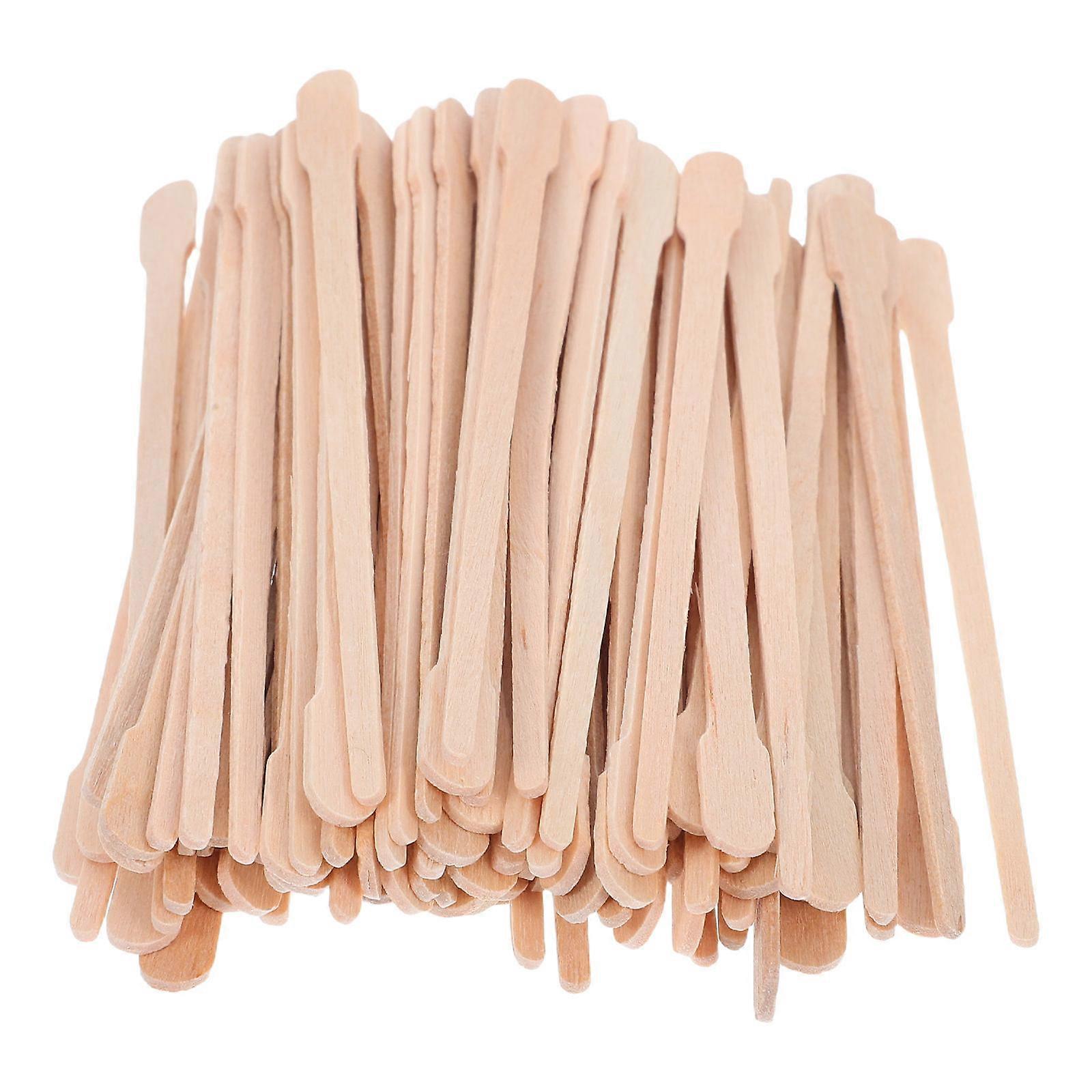 400pcs Durable Lightweight Wooden Paint Stir Sticks for Epoxy Resin Mixing – Ideal for Art, DIY, and Home Renovation Projects with Comfortable