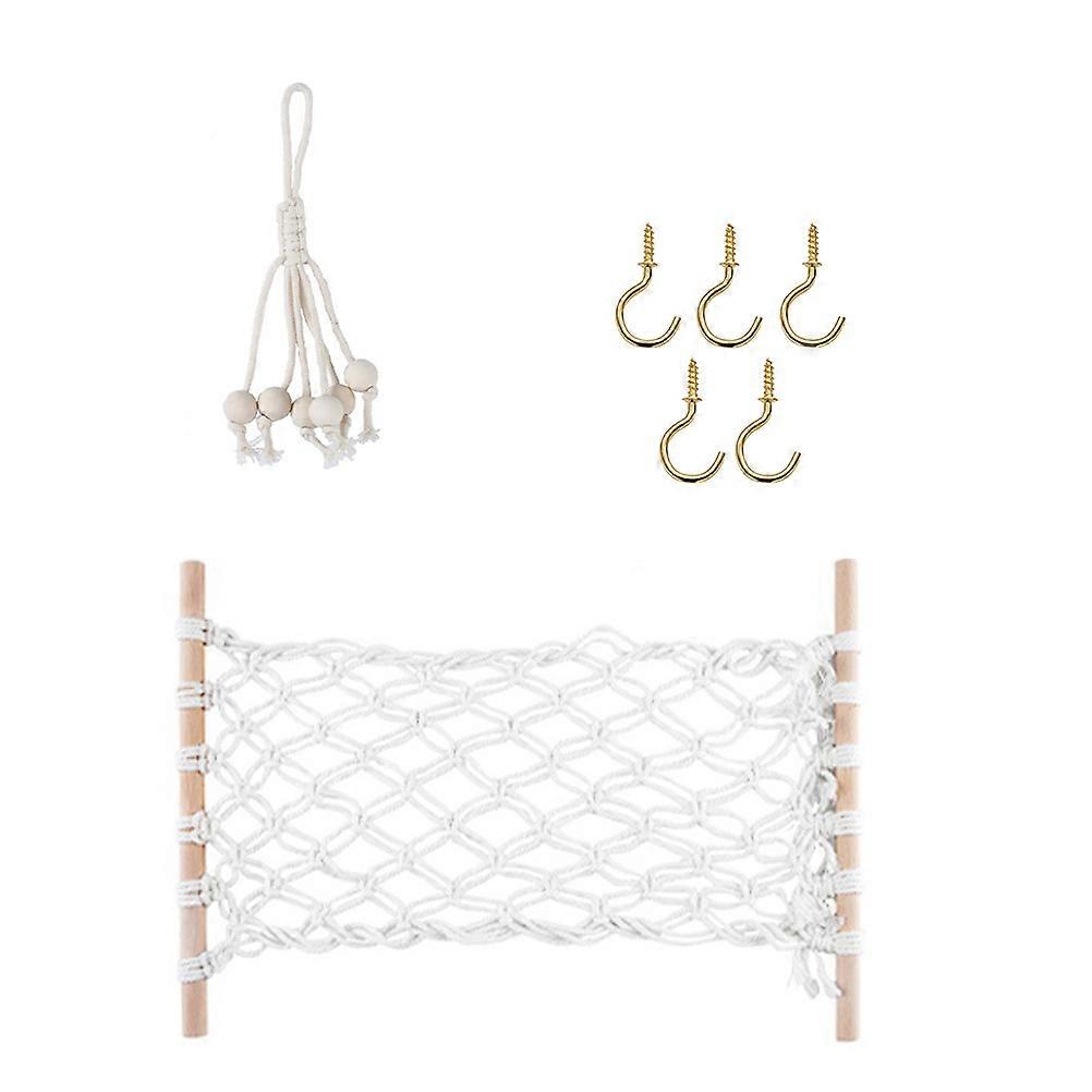 Vegetable Hanging Hammock 1 Set For Balcony Use 50X30cm Creative Home Decoration And Organization