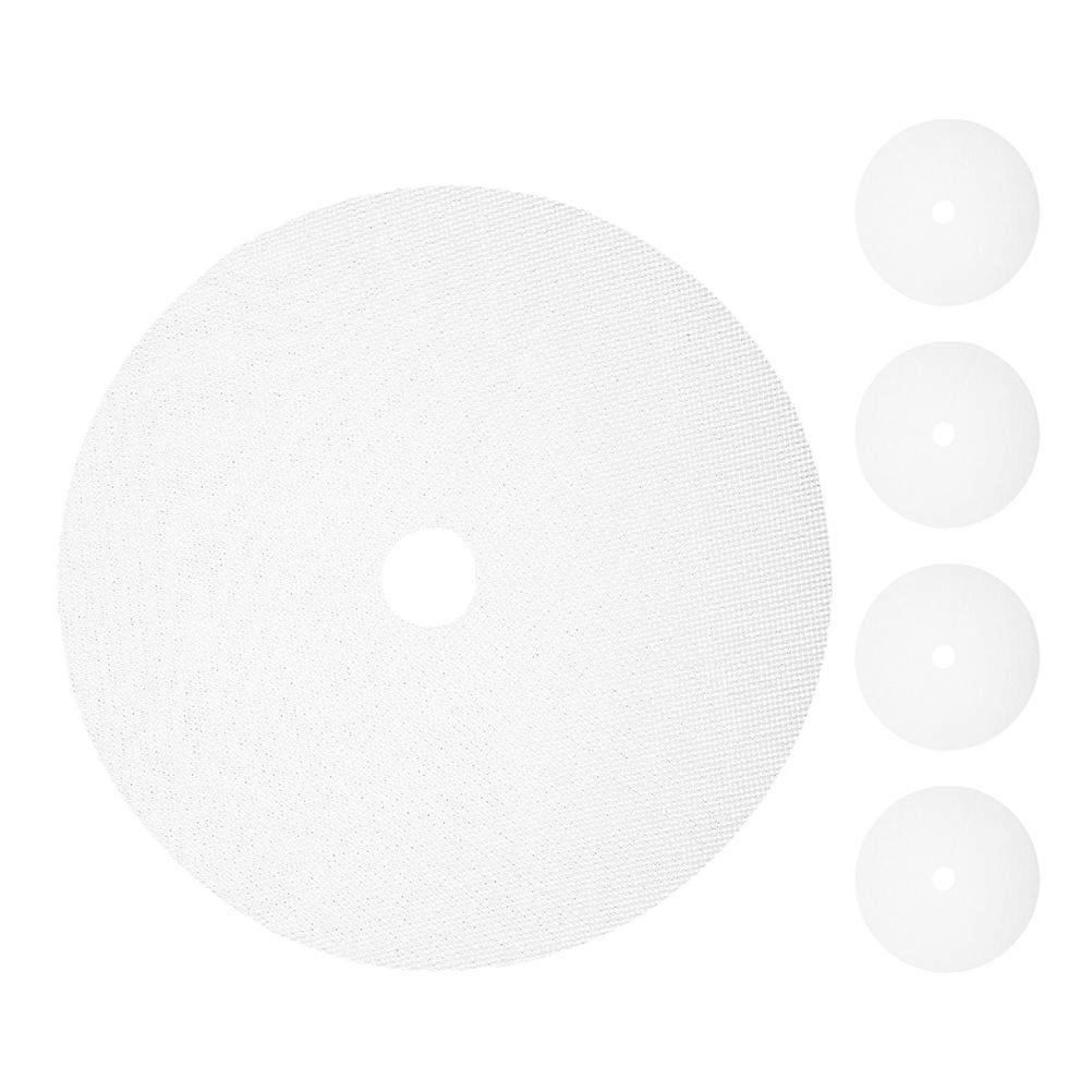 5pcs Round Reusable Dehydrator Sheets Silicone Mats Food Dryer Liners Meat Drying Pads