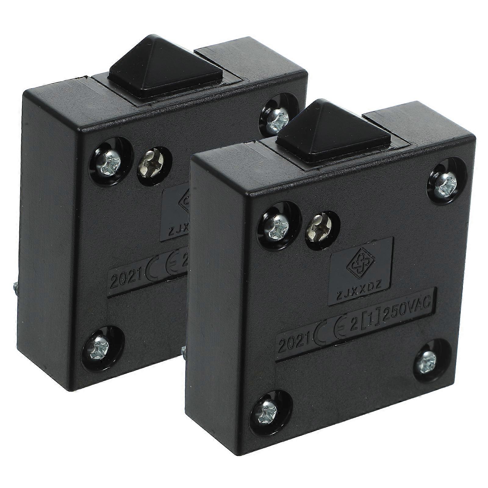 2pcs Door Light Wardrobe Furniture Light Electrical Automatic Control Door