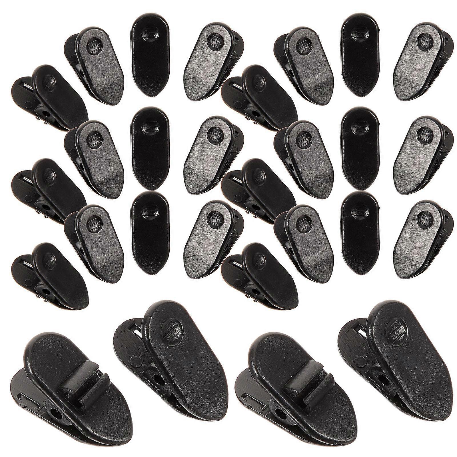 100pcs Headset Wire Clips Efficient Earphone Cable Organizers for Running, Hiking & Daily Use – Prevents Tangles, Versatile for Indoor & Outdoor