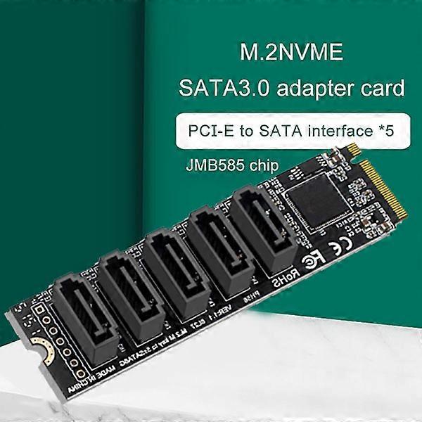 M.2 NVME PCI-E PCIE X4 X8 X16 a 6 porte 3.0 SATA Scheda adattatore R