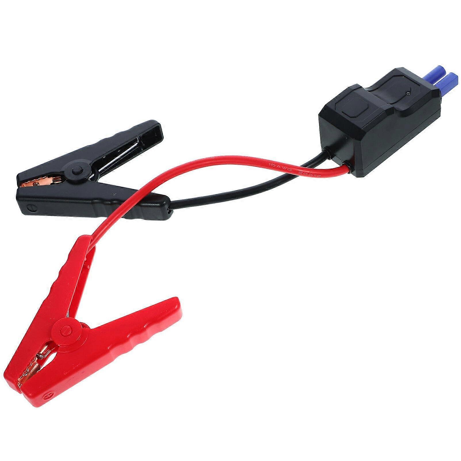 Jump Leads with Battery Terminals, 12V Replacement Crocodile Clips