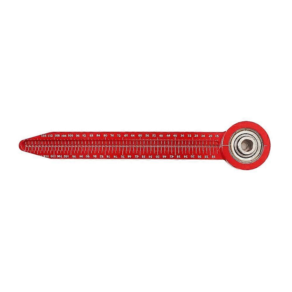 Woodworking Drawing Compass Circular Drawing Tool Measuring Tool High Precision Scribe Gauge Red Industrial Drawing