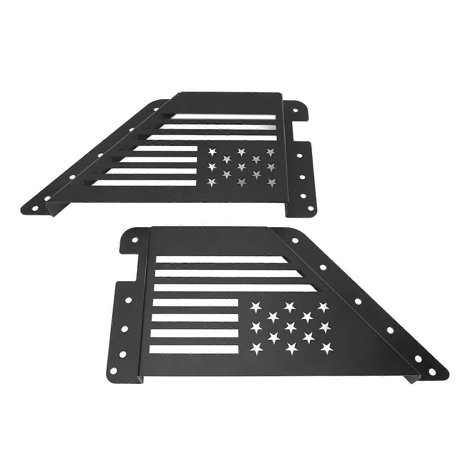 Front Door Storage Pockets Black Side Insert Organizer Box Replacement for Ford Bronco 2021‑ 2022 2 Door and 4 Door 