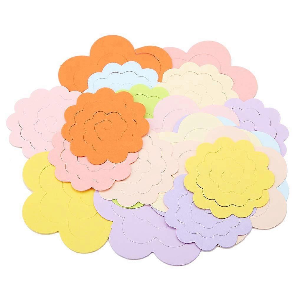 20pcs Paper Quilling Stripes for DIY Craft Home Decoration, Colorful Flower Design Crafting Supplies, 5mm x 39cm