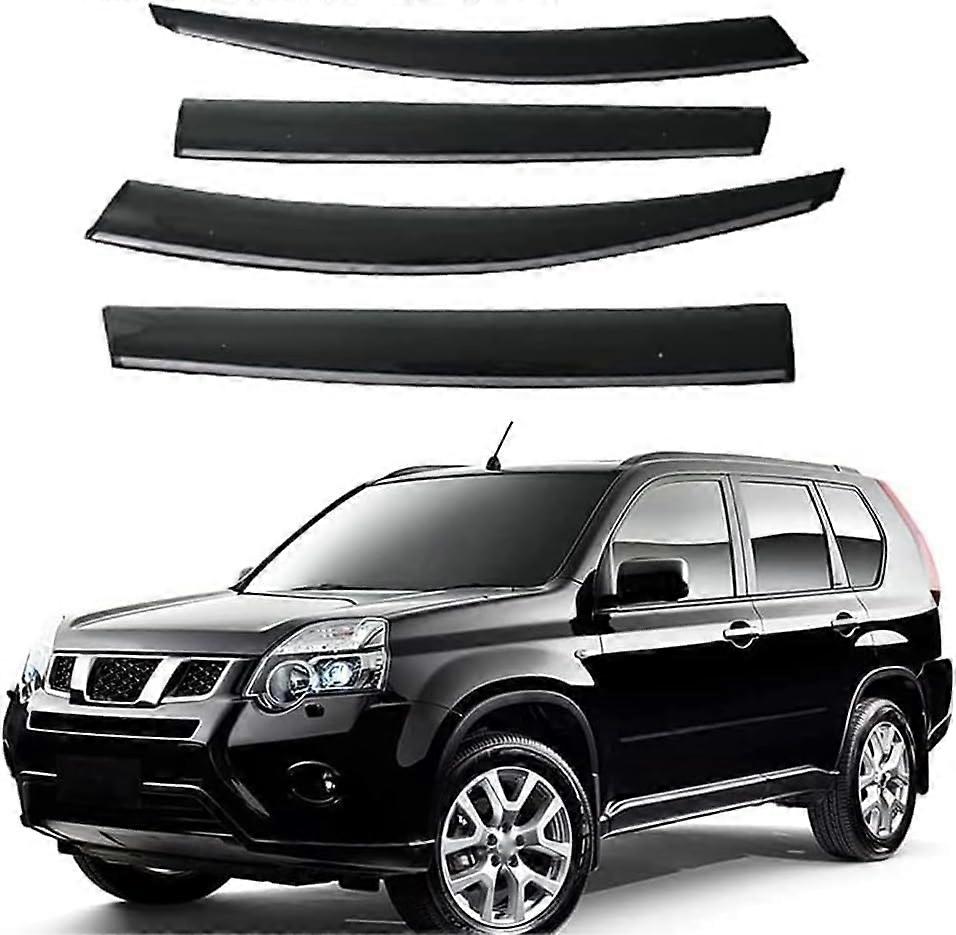 Auto Wind Deflector for Nissan XTrail T31 20082013 Car Window Sunshade Rain Guard Front and Rear Durable Rain Protection Accessory.