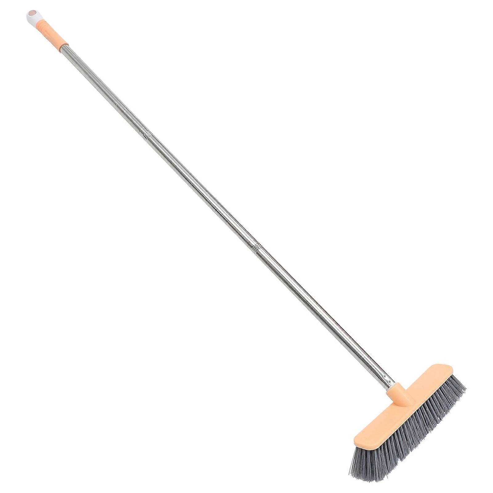 Here's a polished and professional product description based on your input:
**1pc Durable Long Handle Cleaning Brush – Efficient Bathroom & Floor