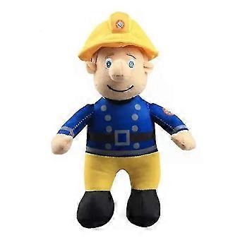 Fireman Sam Plush Toy Firefighter Soft Stuffed Doll 25cm Figure Kids Xmas Gift