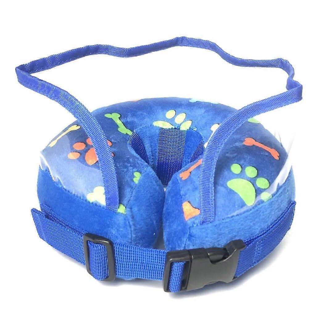 Adjustable Ecollar for dogs – biteresistant fashionable recovery collar with plush decoration for puppies and kittens