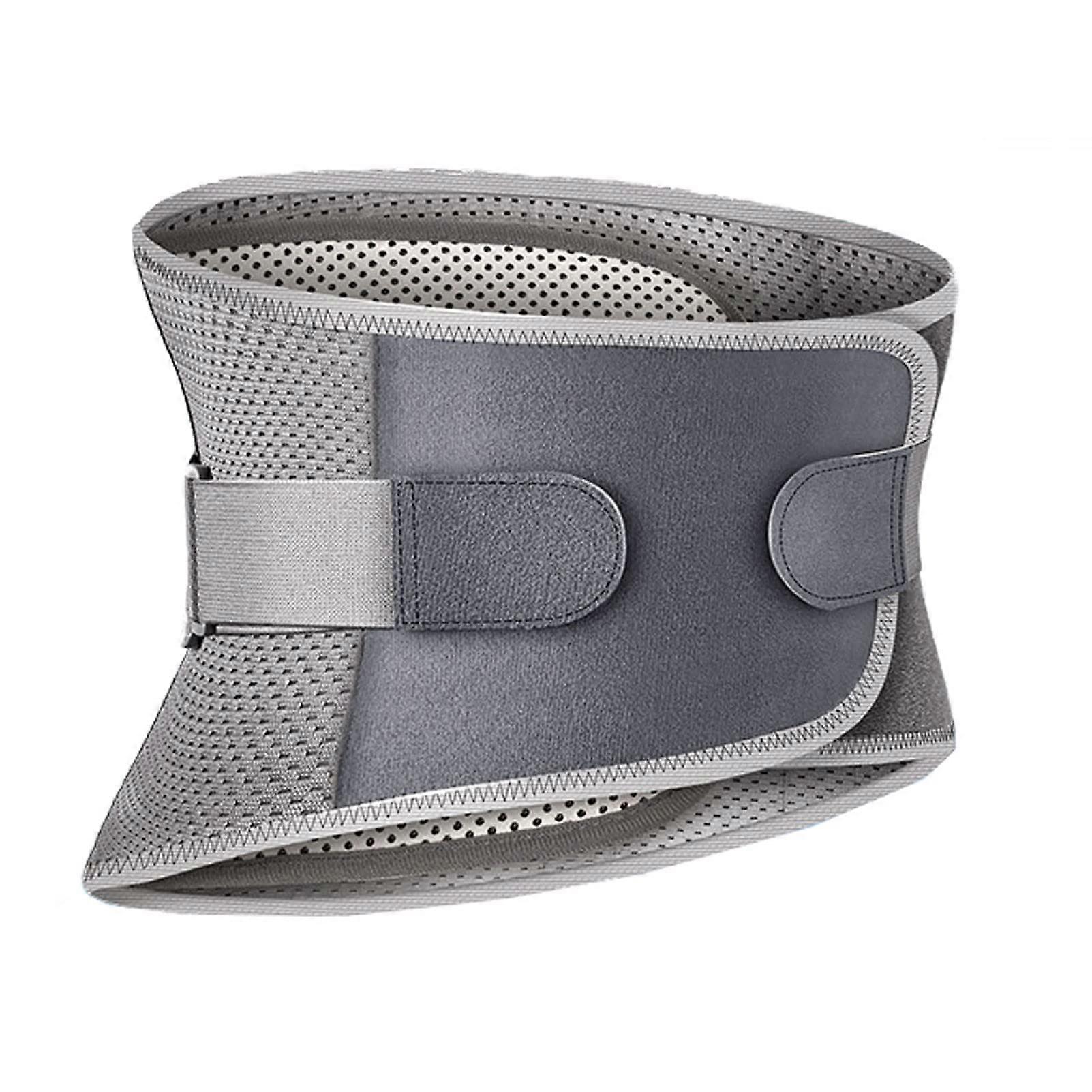 Lumbar support belt, lumbosacral back brace design and breathable material, relief of lower back pain, extrawide back support belt corrector