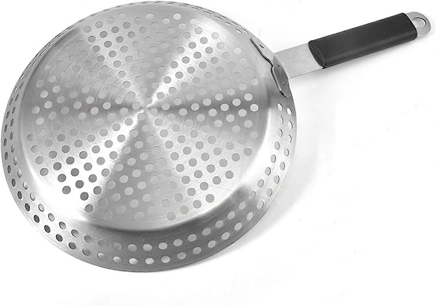 Charcoal Grills 2 Pieces Round Stainless Steel With Multiple Holes Oil Bowl For Chicken Grilling Device Rack Tool