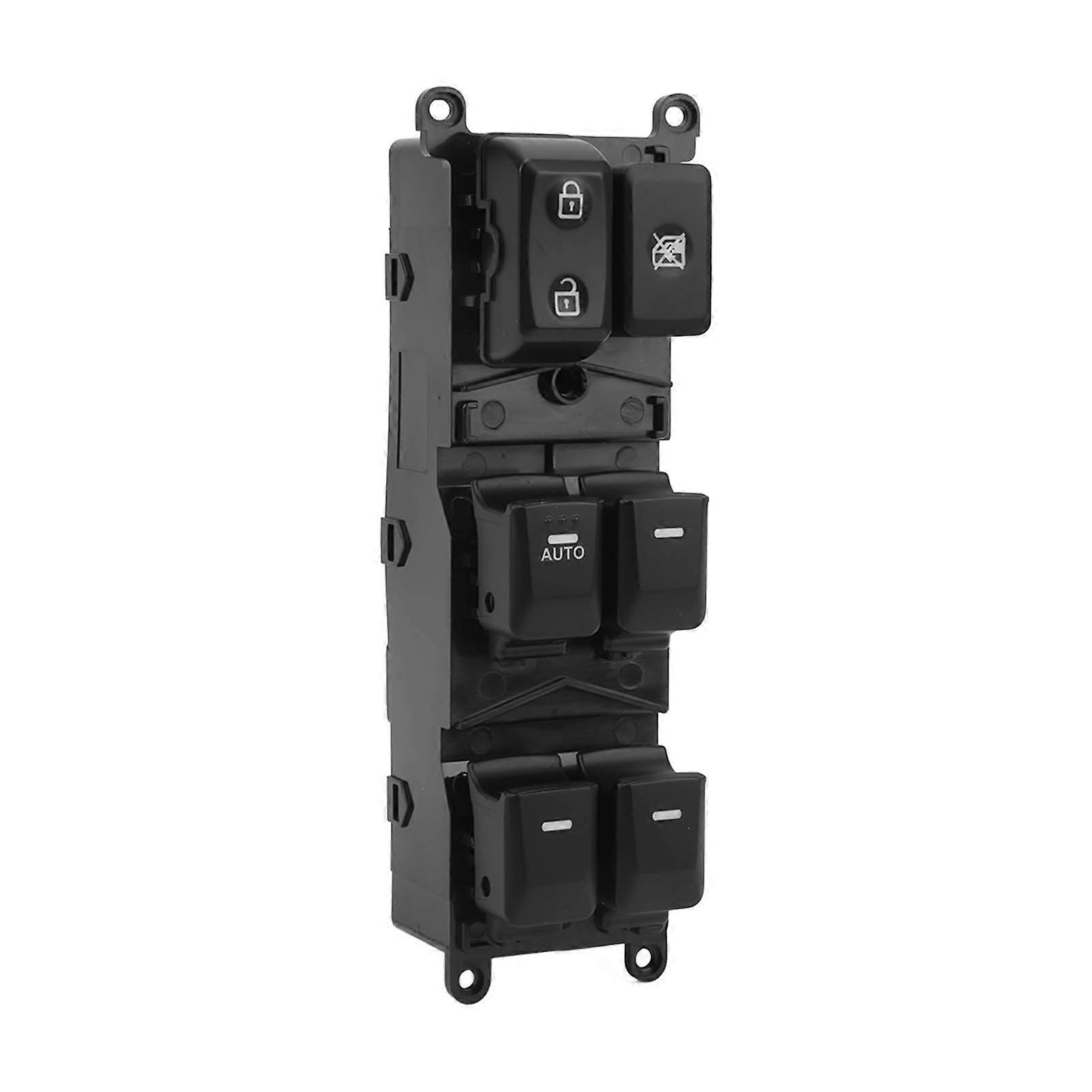 Power Window Switch 93570‑1W155 Master Window Control Switch Replacement for KIA RIO Pride 4‑Door LHD 2012‑2015