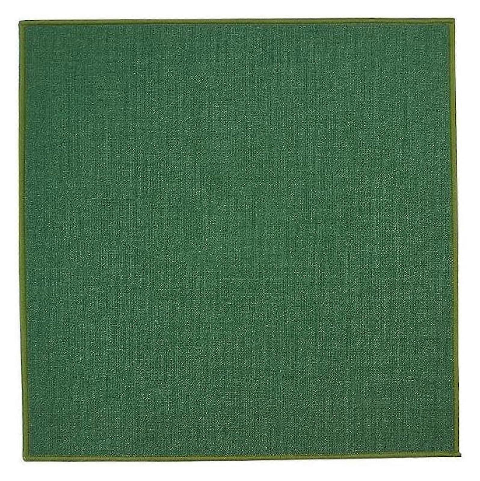 Square Game Table Cloth Non Slip Table Cover for Card Games Green 83x83cm