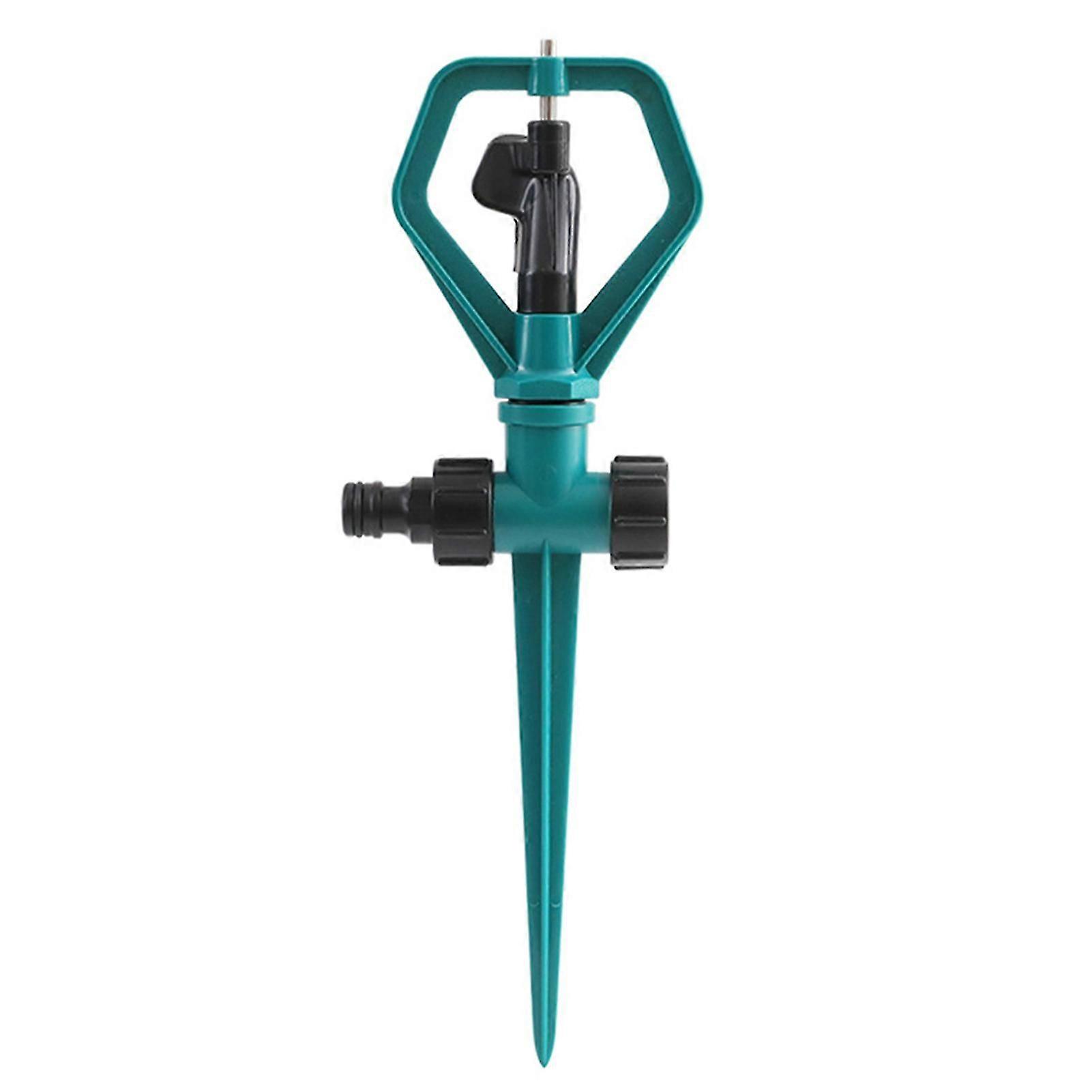 Automatic Garden Sprinkler 360 Degree Rotating Multi Arm Sprayers Lawn Irrigation System with Plastic Ground Plug