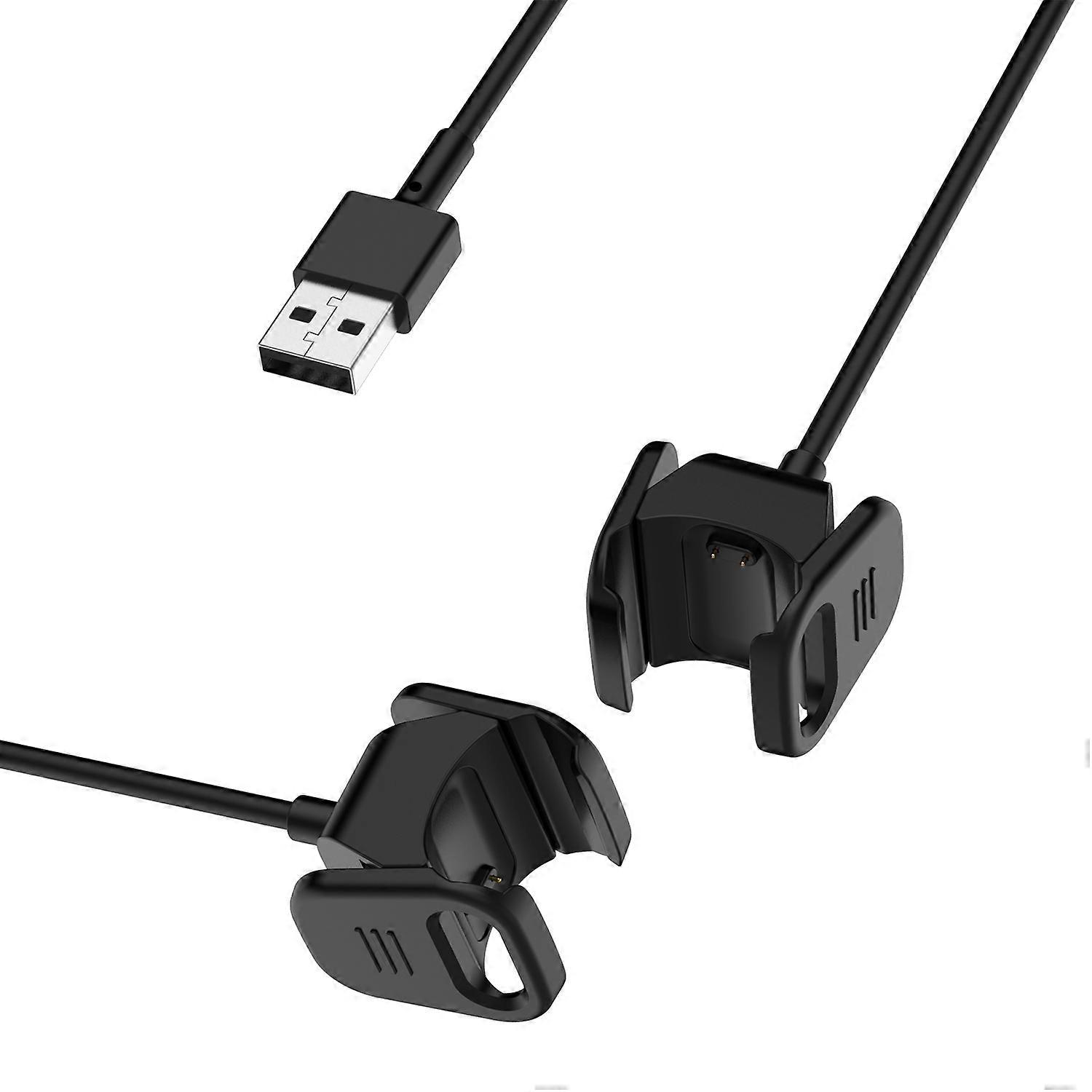 55cm USB Charge Cable for Fitbit Charge 3: Durable, Portable, Easy Clip-On Design