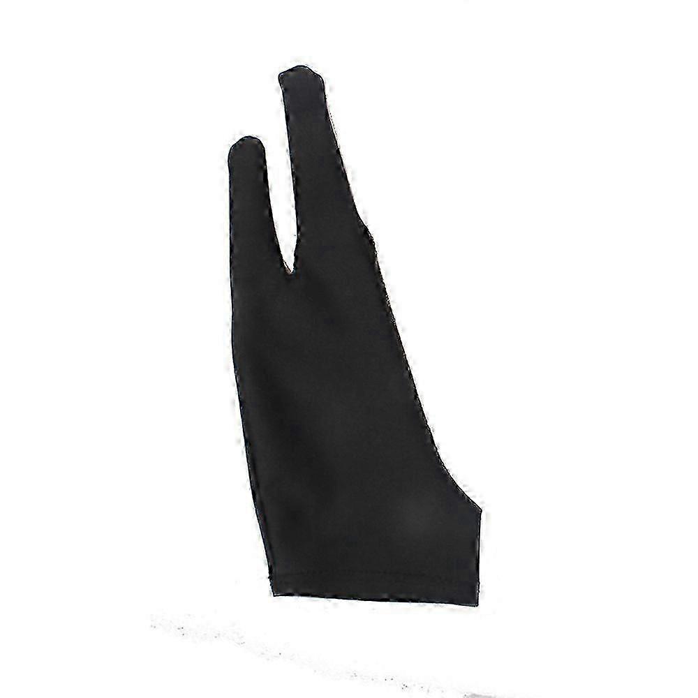Artist Drawing Glove for Tablets & Paper Sketching - 2-Finger Design, Left/Right Hand, Reduces Friction