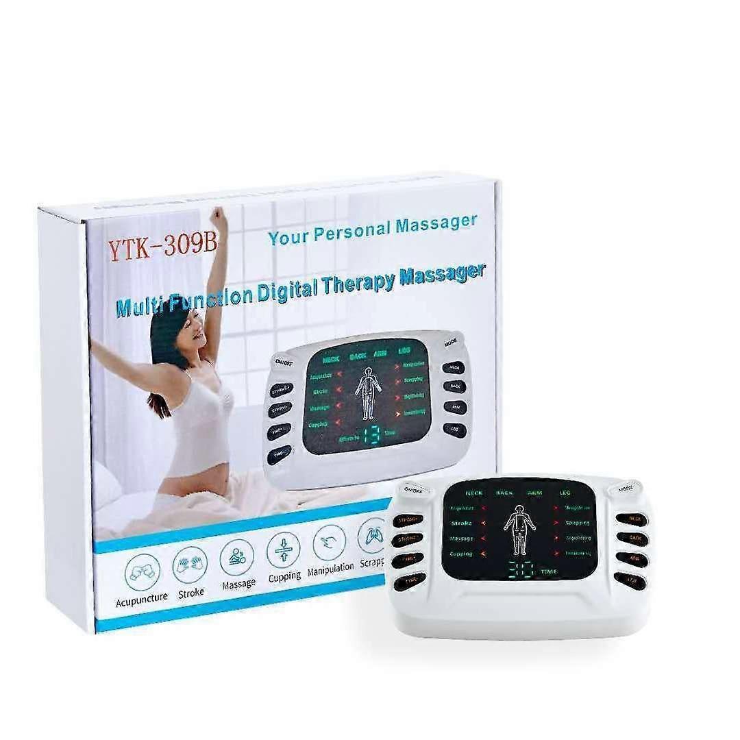 Multi-functional EMS foot massager digital mini pulse cervical therapy patch