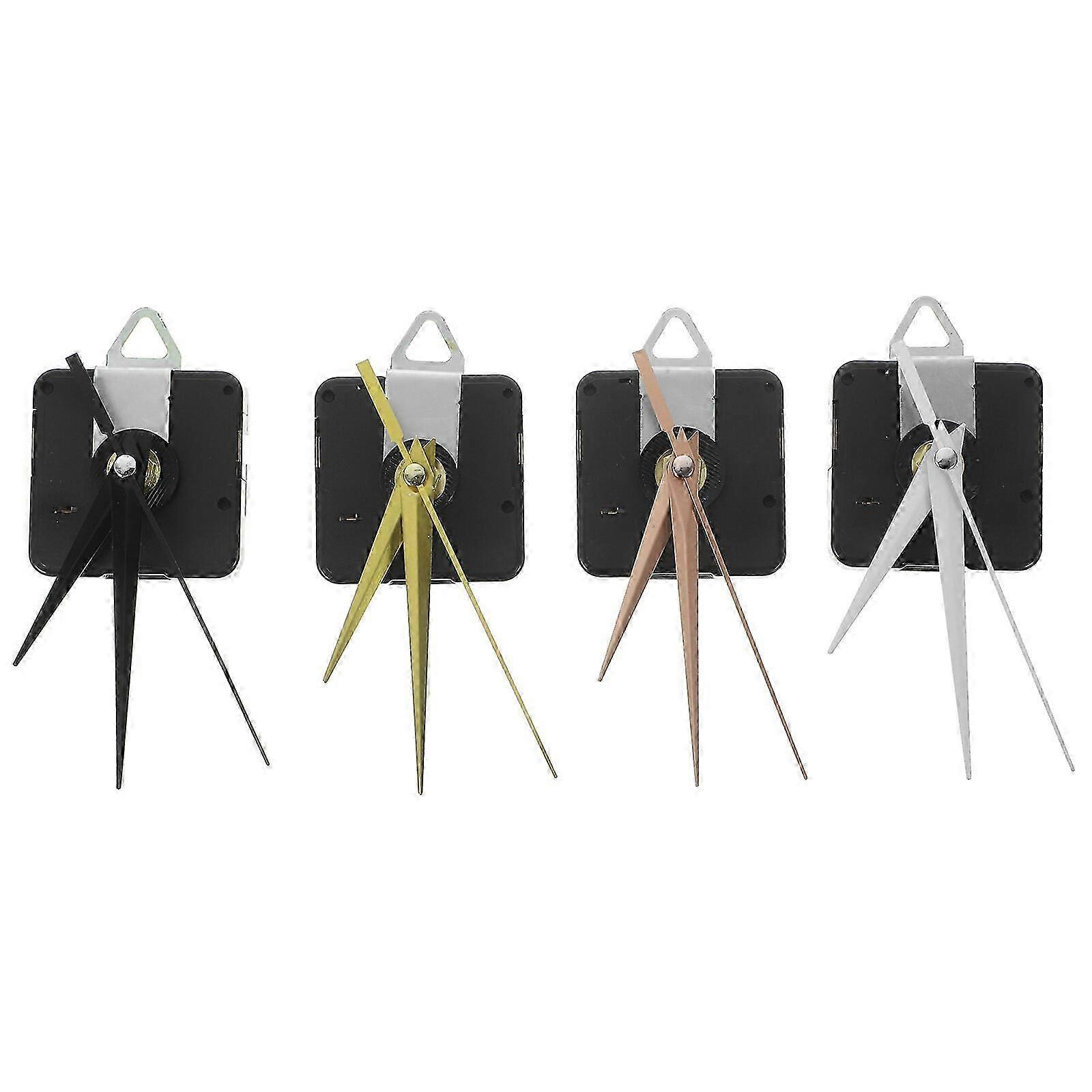 4 Sets Repairing Clock Movement Replaceable Clock Mechanism Clock Movement Kit