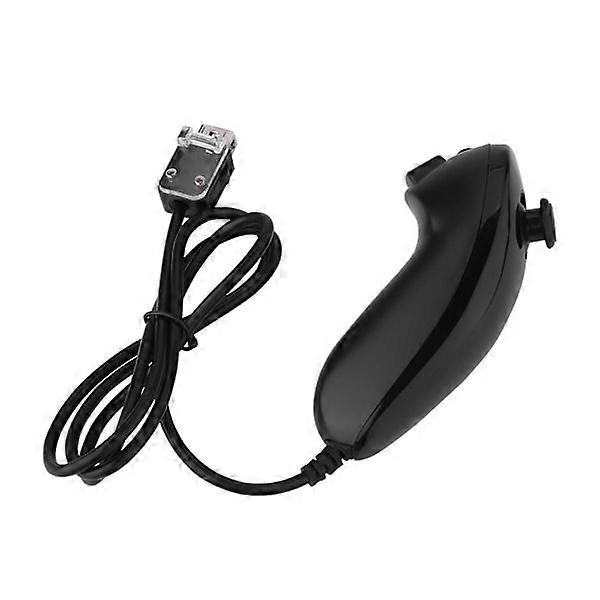 Curved Game Controller Gamepad Remote Control for Nintendo Wii (Black)