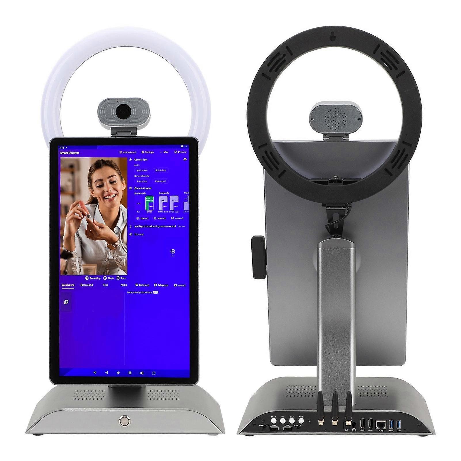 15.6 Inch Live Streaming Machine 16G+256G Android 11 AU Plug