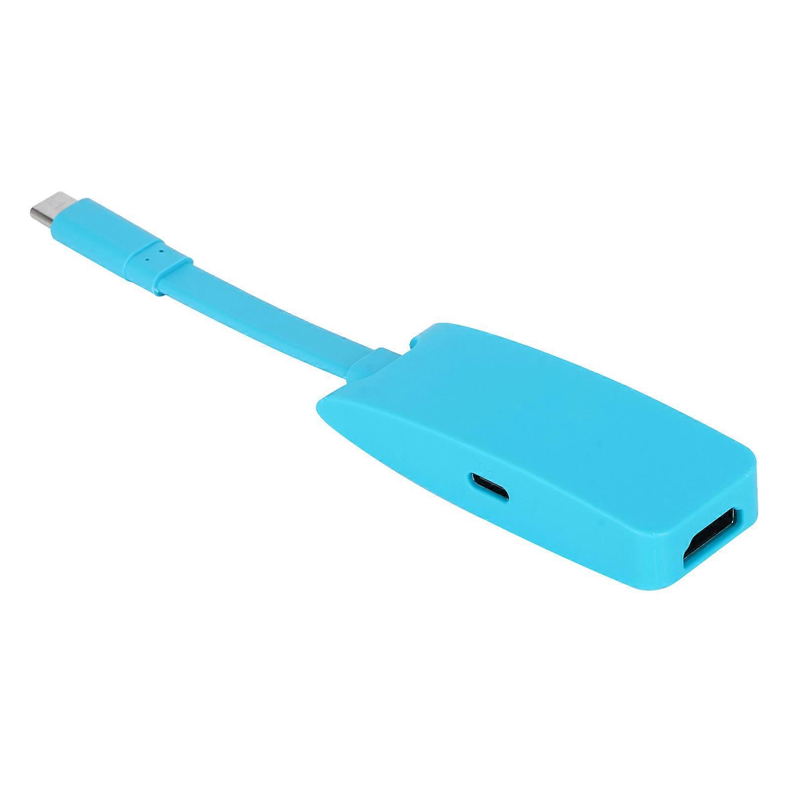 3-in-1 4K UHD Type-C to HDMI HUB Docking Station 47g Black