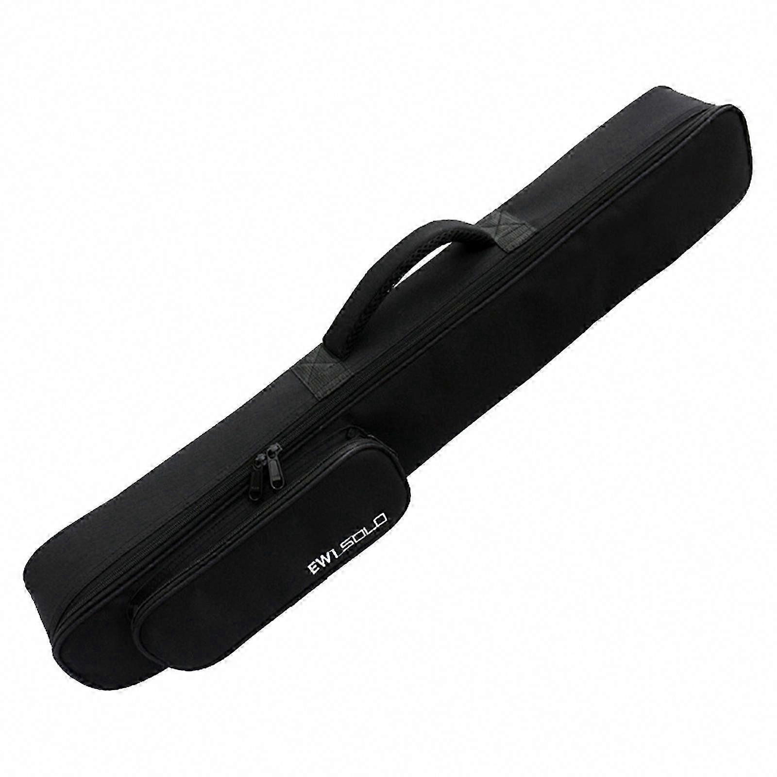 Saxophone Clarinet Storage Case, Straight Soprano Saxophone Case with Lightweight Shoulder Strap and Handle for Outdoor Use