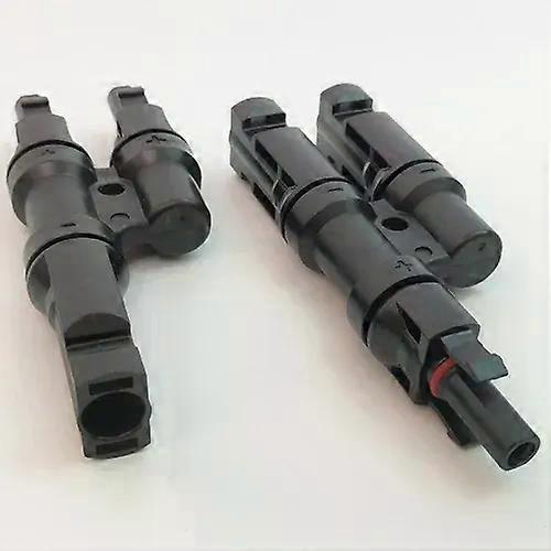 Connector 1 Pair Solar PV Multi Parallel Branch Connectors pv module panel connector Male & Female Solar Energy Adapter