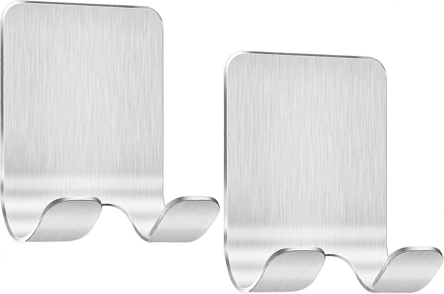 2 x Razor Holder Hooks. Multi-purpose hooks made of stainless steel. Self-adhesive.