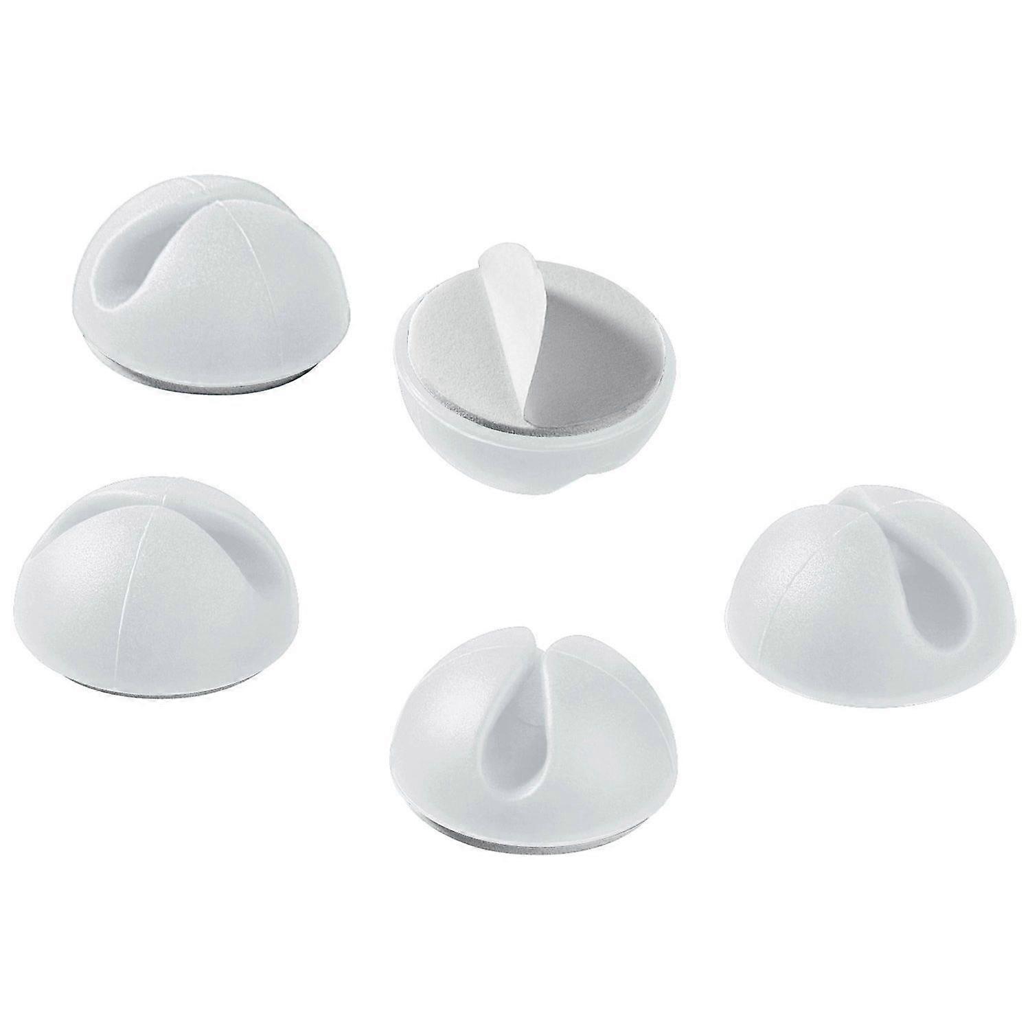5 Pcs Multipurpose Desktop Cable Tidy Holder Clips Wire Cord Line Fixer Wire Cable Organisers Charg