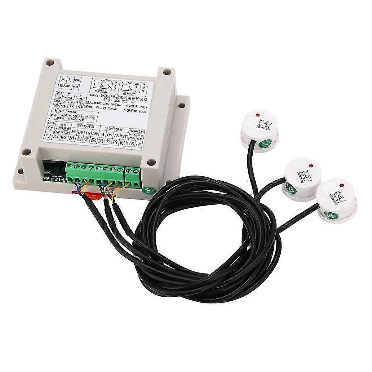 AC100-260V Automatic Water Level Controller Liquid Level Sensor