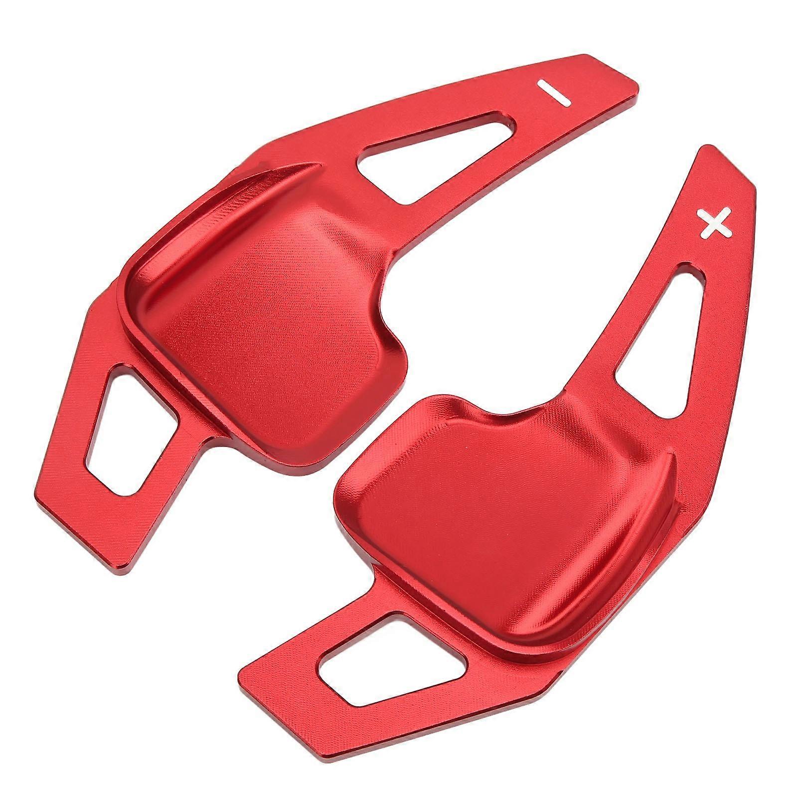 Aluminum Alloy Paddle Shifter Extension Replacement for F Chassis F20 F22 F30 F32 F10 F15 F16 M Sport Red 