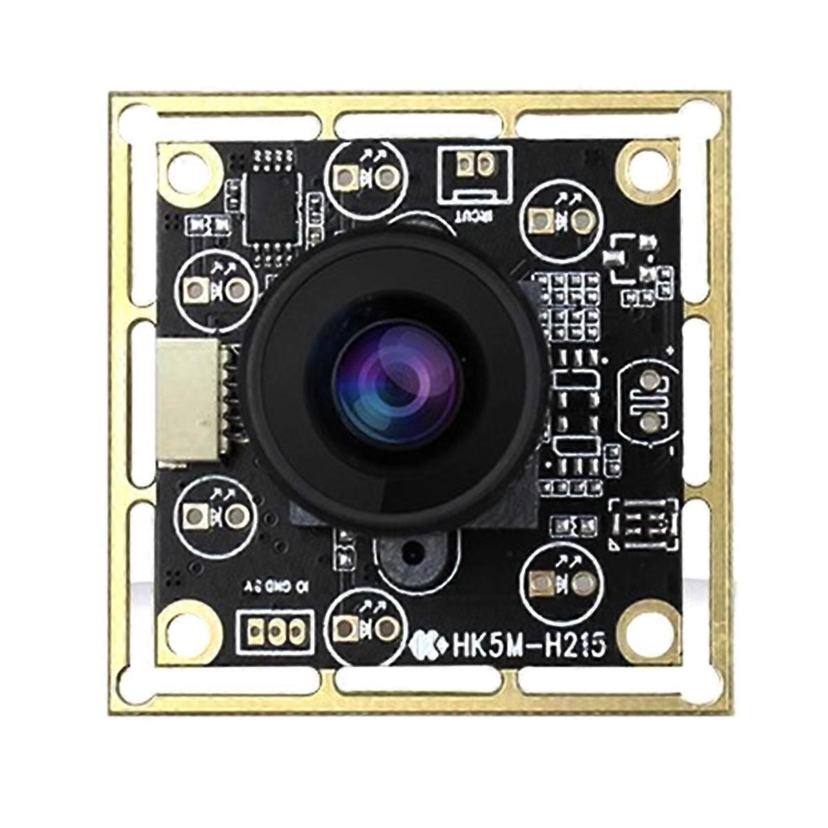 Camera Module 38x38mm Distortion-Free 90° 5Megapixel USB Interface for Advertising Machine Face Recognition Machine