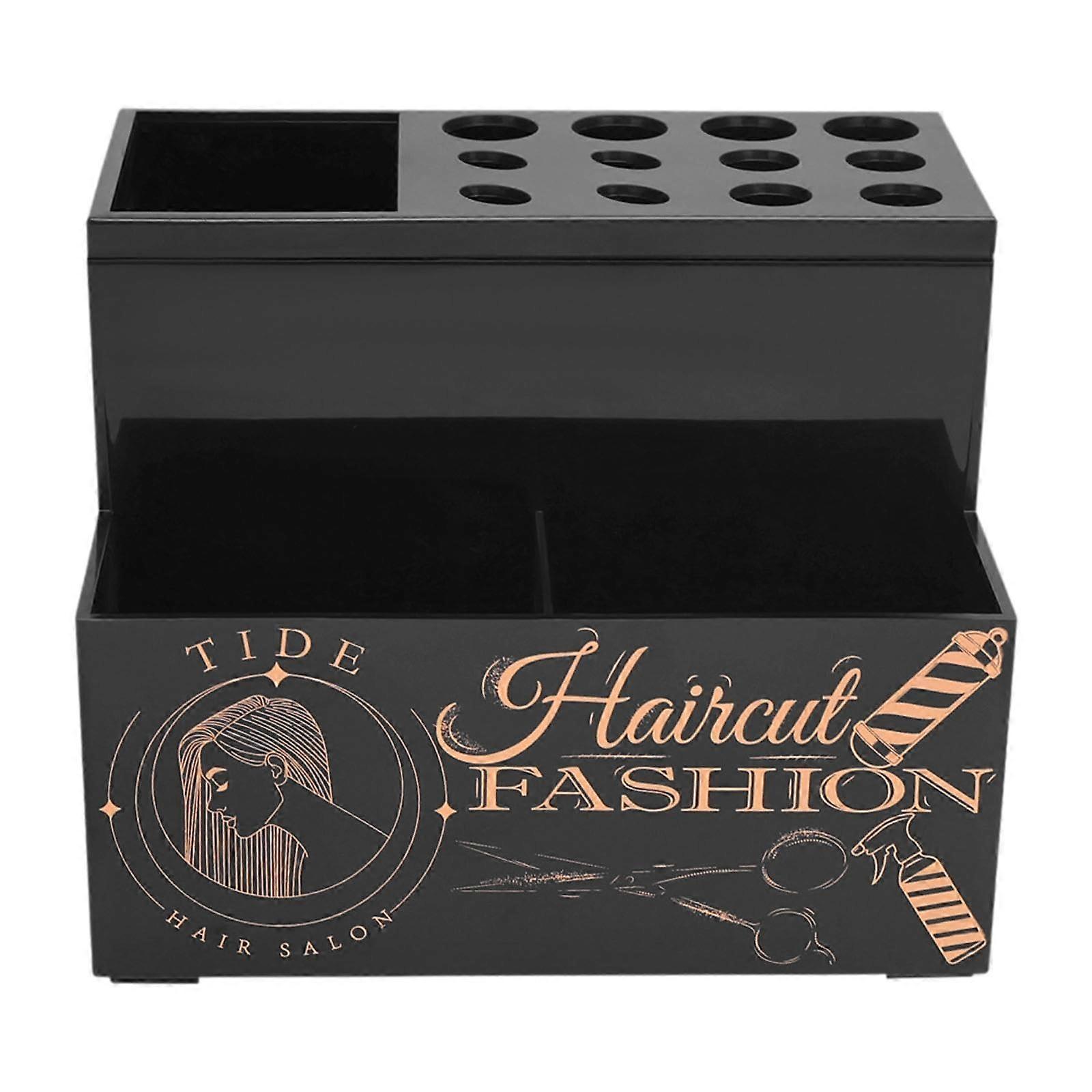 Barber Scissors Holder Box, Professional Salon Organizer For Hairdressing Scissors And Shears, Rack For Clips Tools