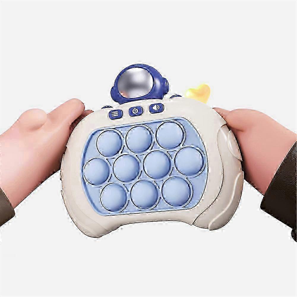 4 Modes Pop It Fidget Game for Kids Adult, Handheld Quick Push Bubble Toy Light Up Portable Puzzle Game for 3+ Years Old Kids Birthday Gift