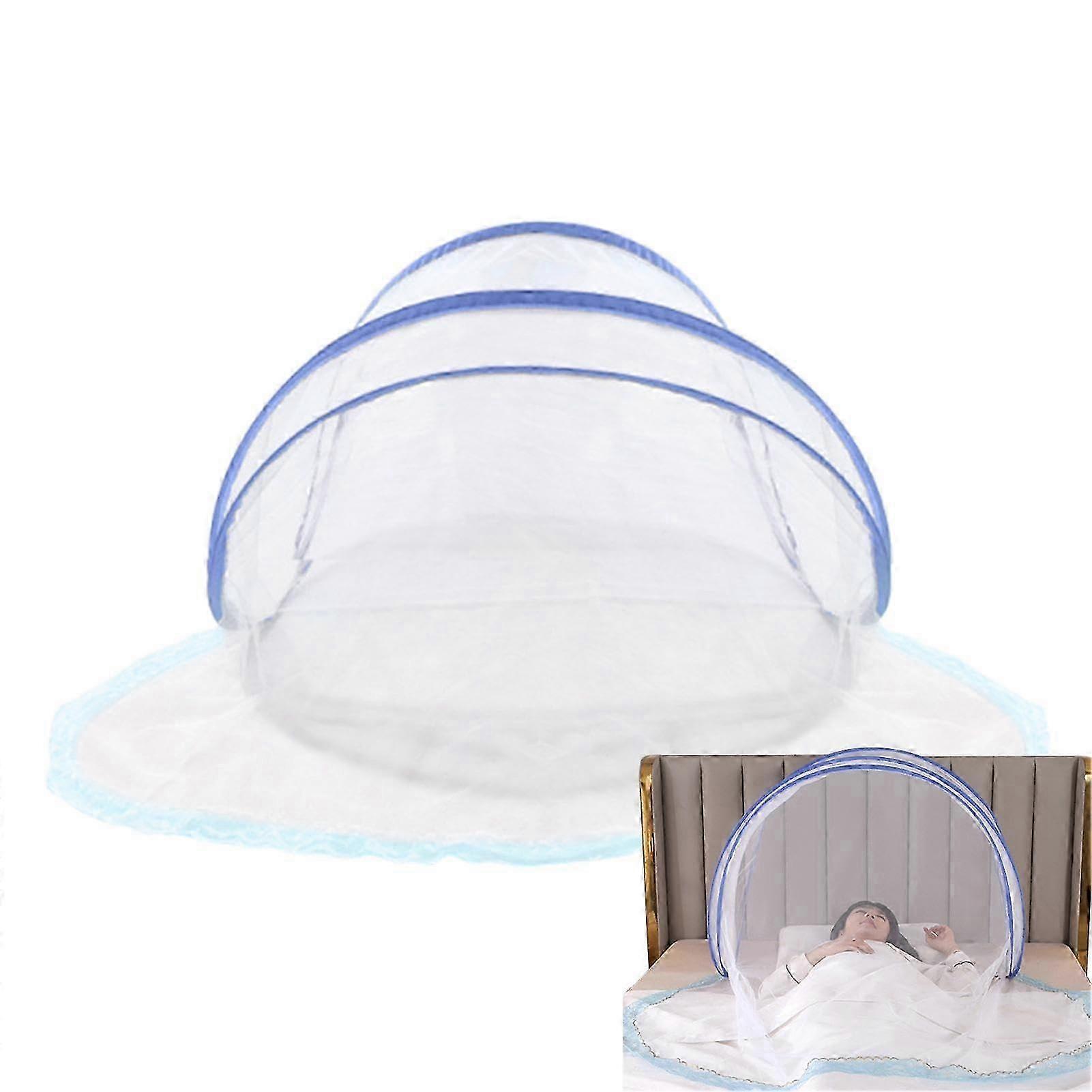 2025 Portable Outdoor Sleeping Bed Net Single Camping Bed Net No Installation Required. Floor Sleeping Bed Net for Student Dormitories, Adjustable.