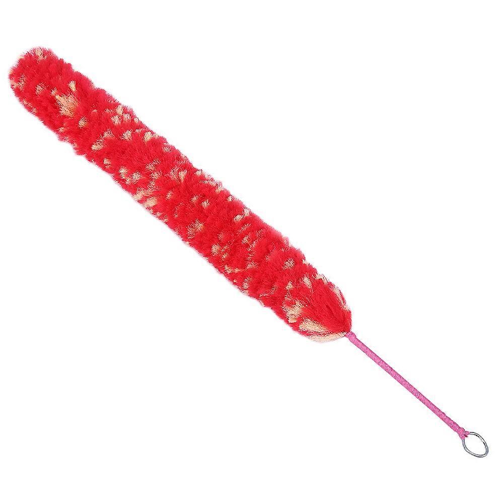 Brosse de nettoyage pratique en nylon rouge pour flûte, nettoyeur d'humidité, pièces d'instruments de musique