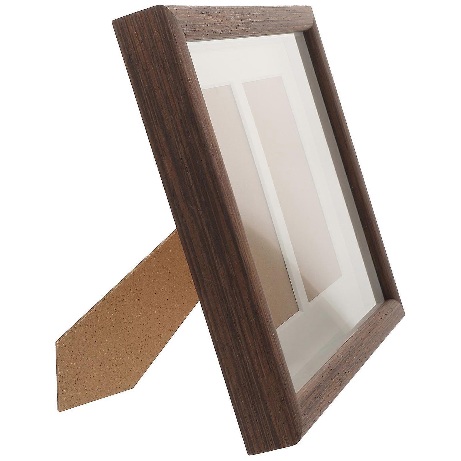 Wood Picture Frame Photo Frame for Pictures 2Pcs Vintage Style Desktop Display