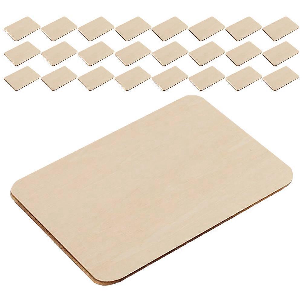Wooden Square Boards for Craft DIY Painting Projects Unfinished 300Pcs