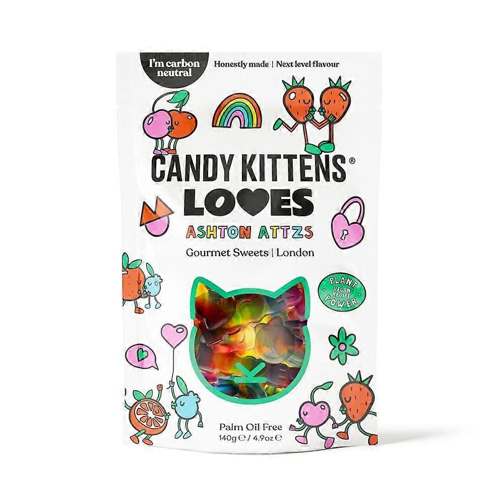 Candy Kittens Loves Vegan Sweets 140g - 10 Pack