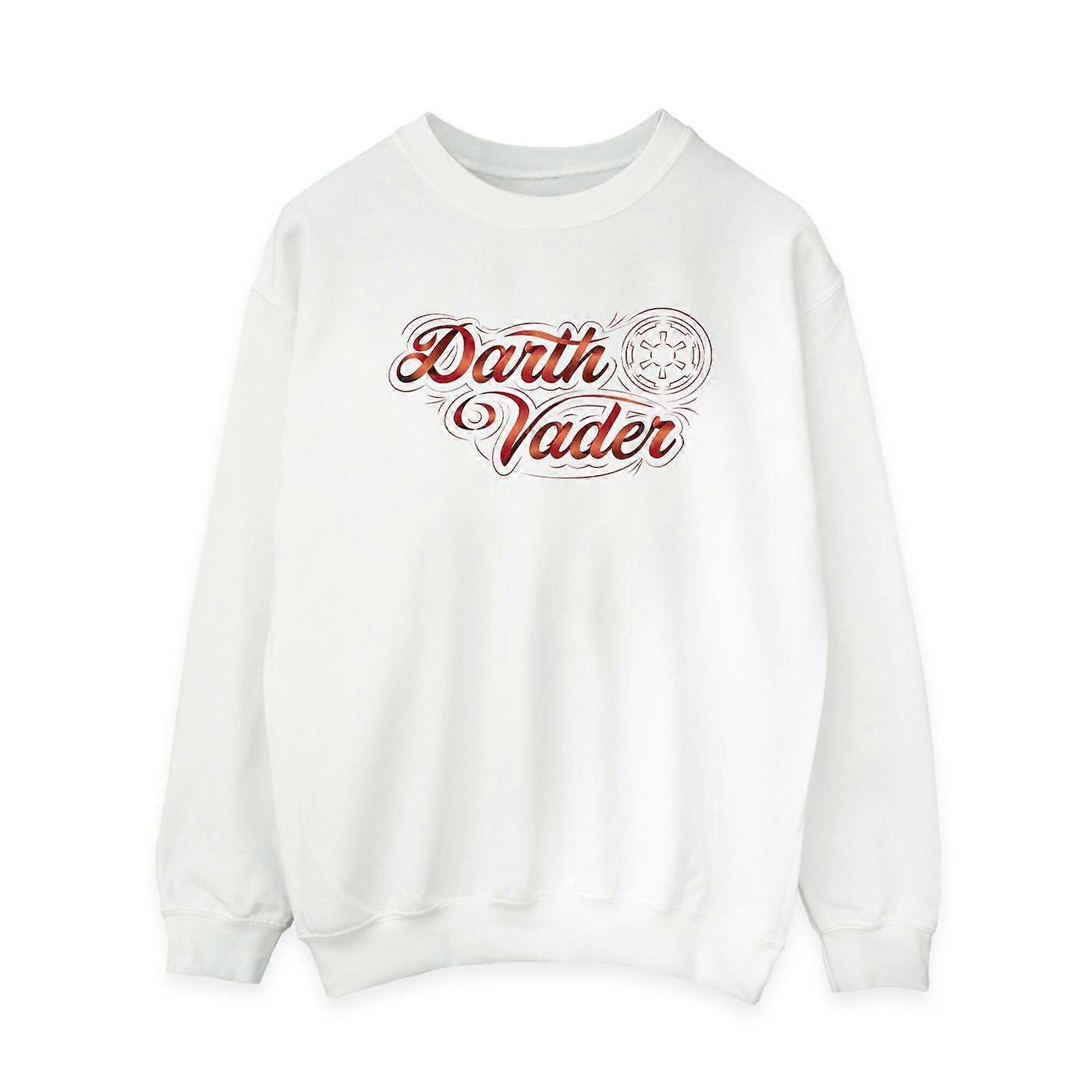 Star Wars Dámská/Dámská mikina Obi-Wan Kenobi Darth Vader Ribbon Font