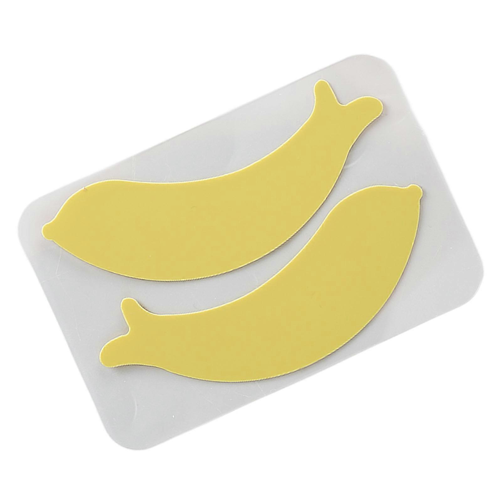 10 Pairs Yellow Silicone Eyelash Extension Patches 8x2.1cm Reusable