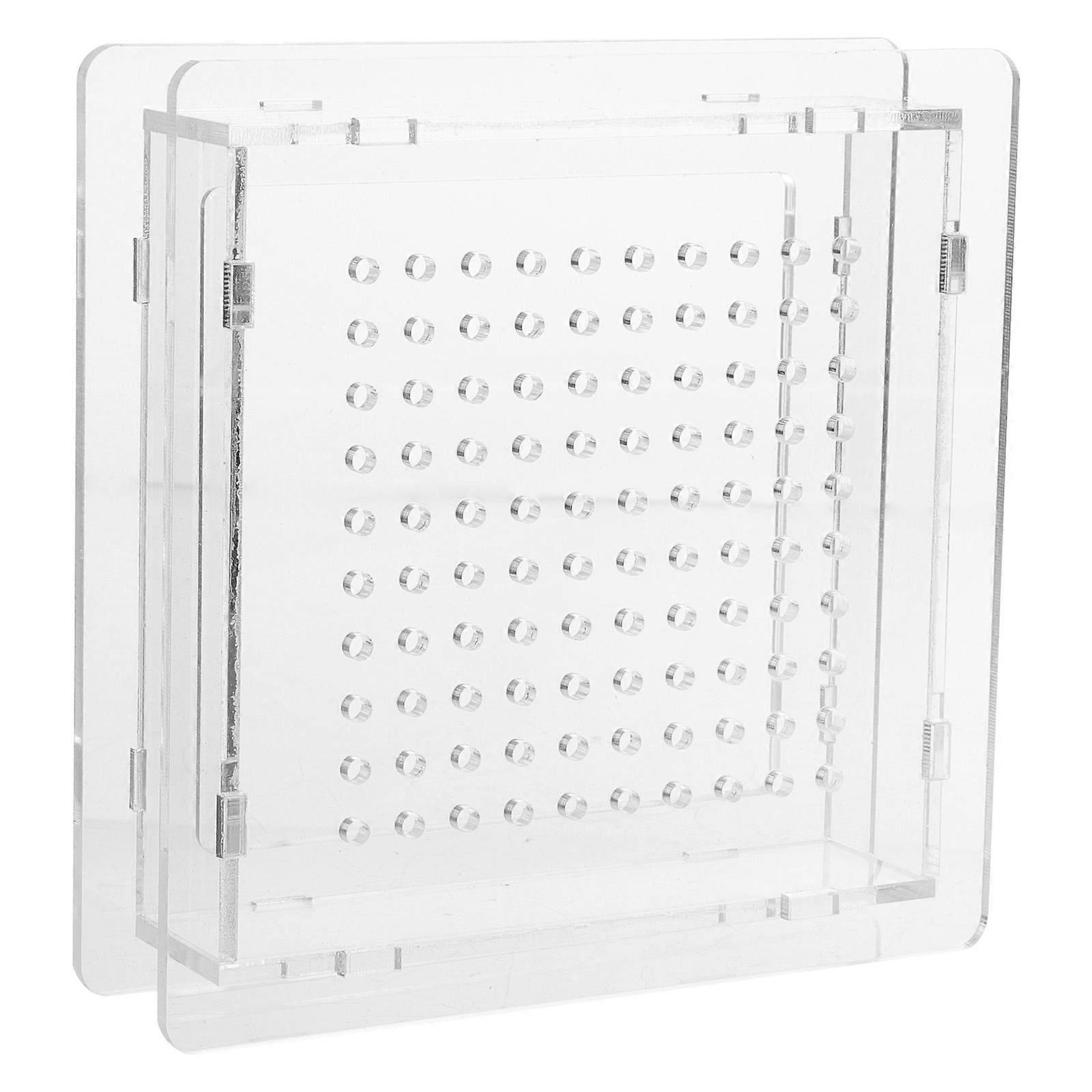 Acrylic Caviar Maker Box for Home Use with 100 Holes
