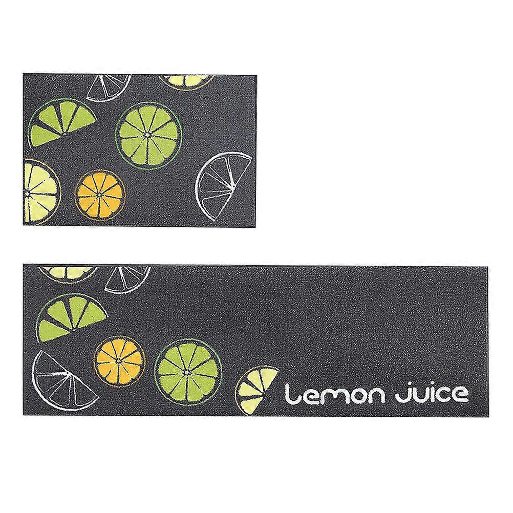 Non-Slip Floor Mat 2Pcs Set for Bathroom Use Water Absorbing Ground Mats