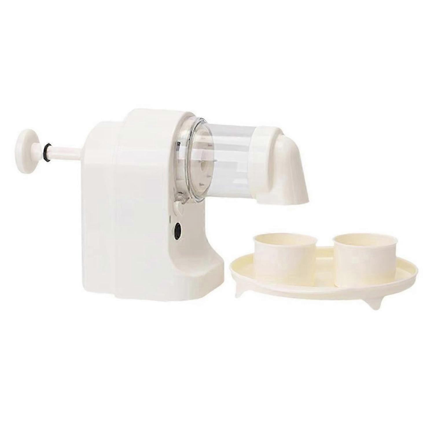 Portable Electric Ice Shaver, Ice Shaver Machine with Sorbet Tray