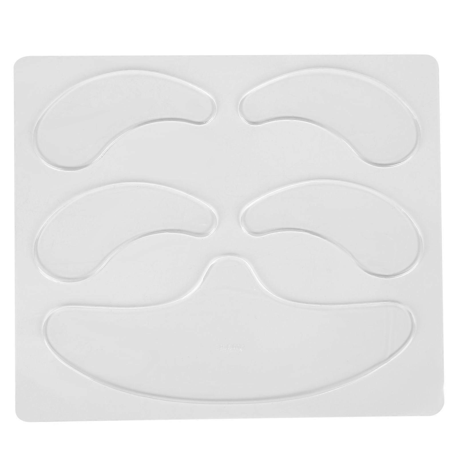 Transparent Forehead AntiWrinkle Patch Household Silicone Eye Wrinkle Smoothing Pad Set